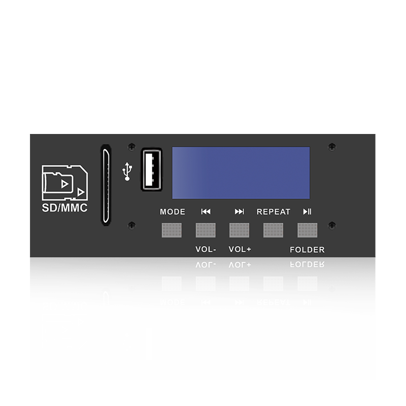 LCD6220: Lettore MP3 con schermo LCD e connettore SD/USB a cinque pulsanti con Bluetooth, TWS