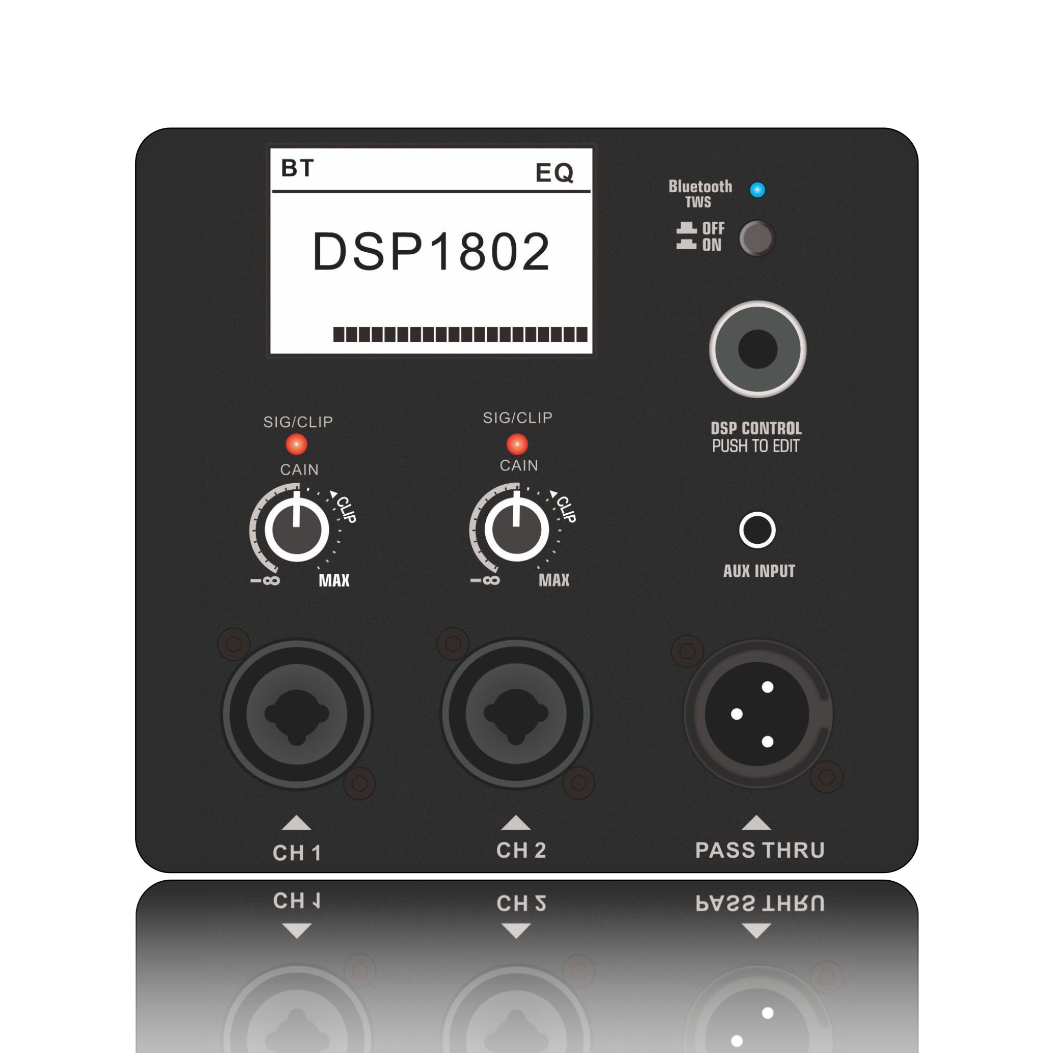 DSP1802 Amplificatore per altoparlanti attivi a due vie a due canali