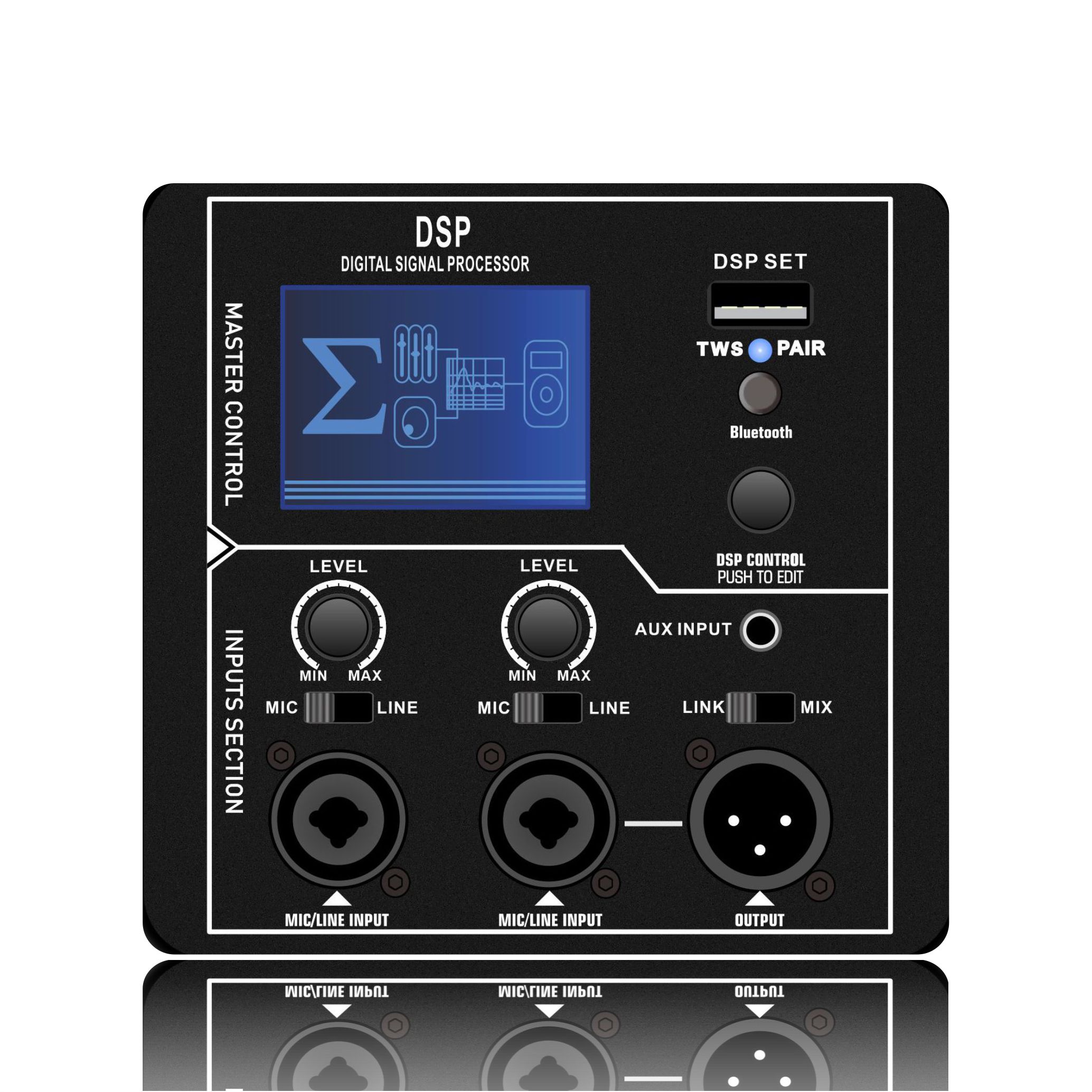 DSP1803 Amplificatore amplificato DSP full-range