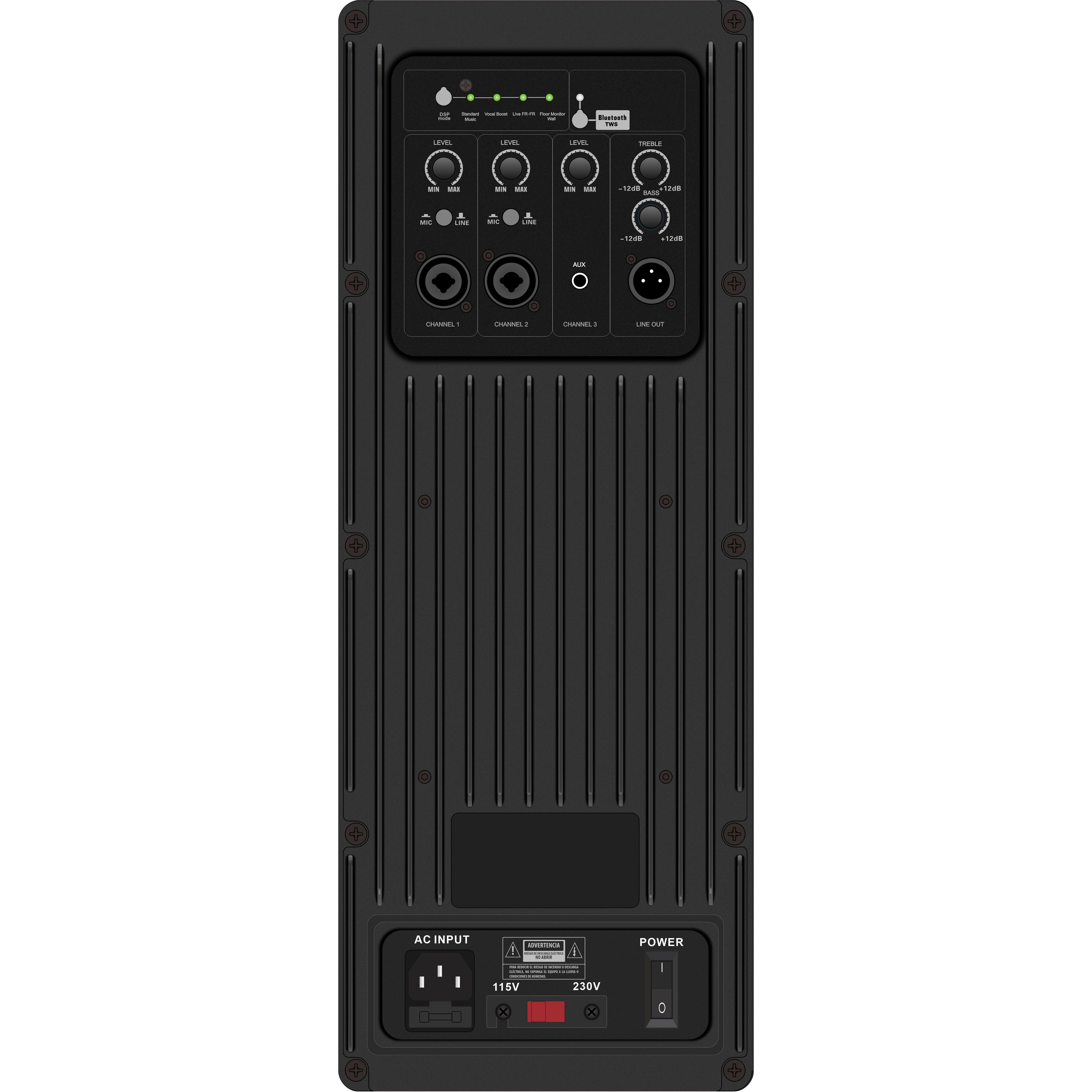 DSP1907 Amplificatore per altoparlanti attivi amplificati full-range