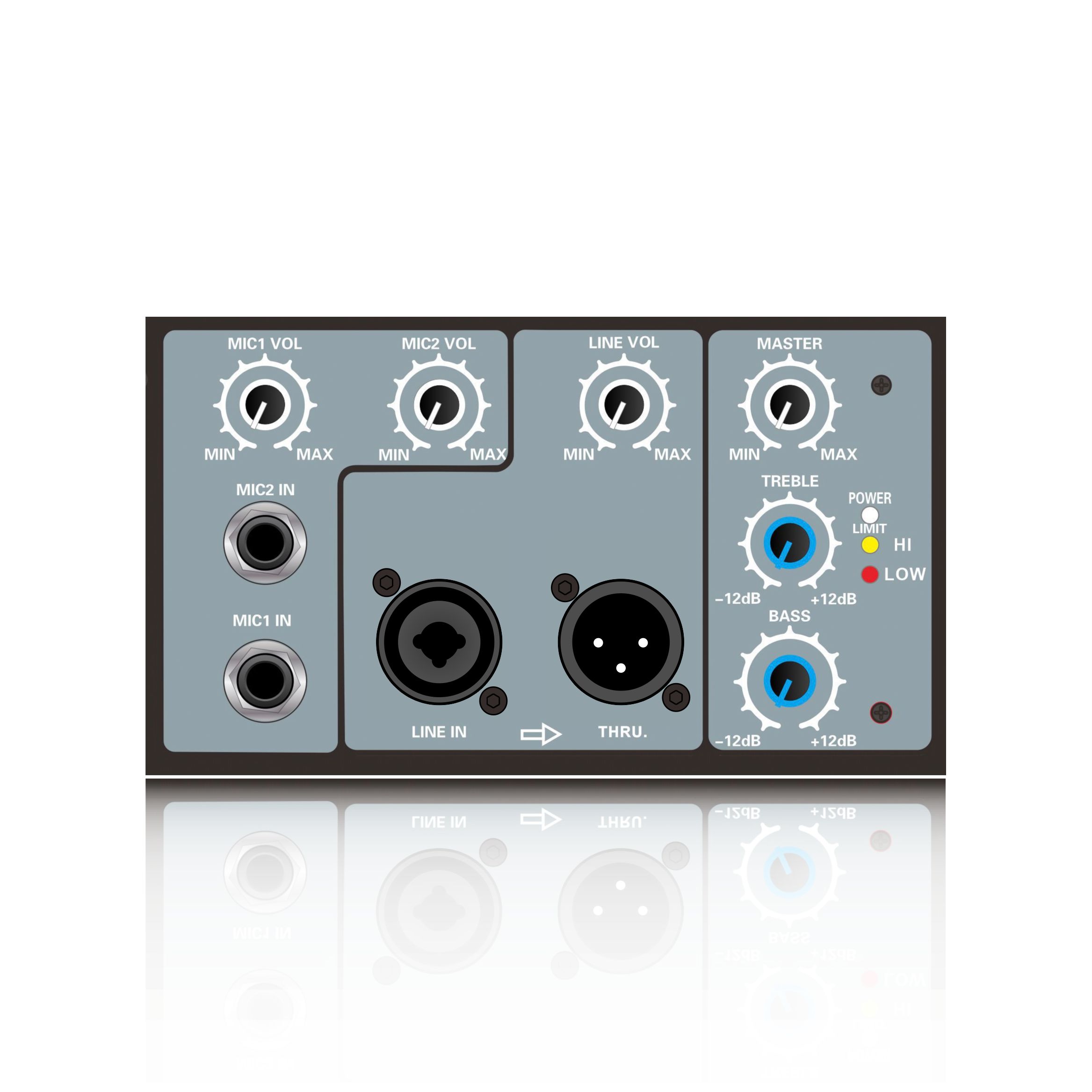 Potente amplificatore per altoparlanti in classe H PL62
