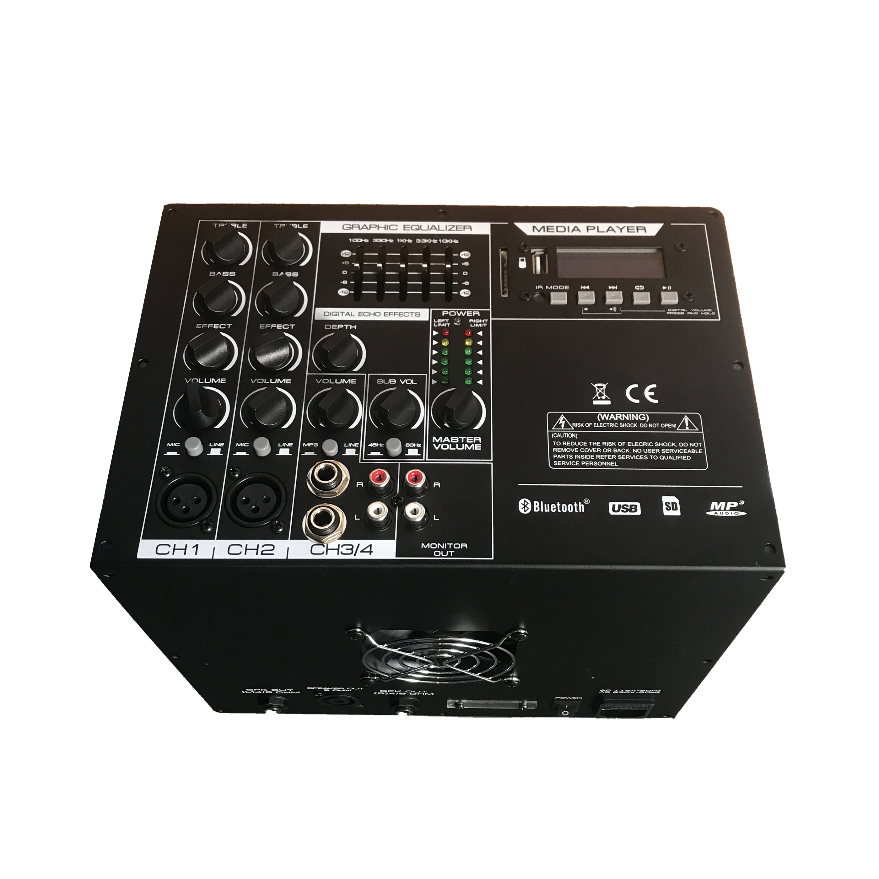 EON206SUB Amplificatore di potenza per sistema di altoparlanti line array 2.1-2.2